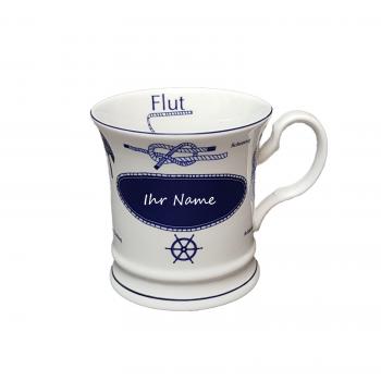 Gravurbecher Porzellanbecher-Knotenbecher gerade